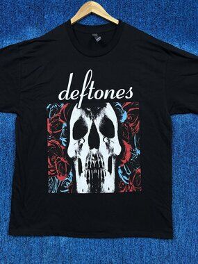 Deftones Self Titled Album Nu Metal Band T-Shirt Size XL